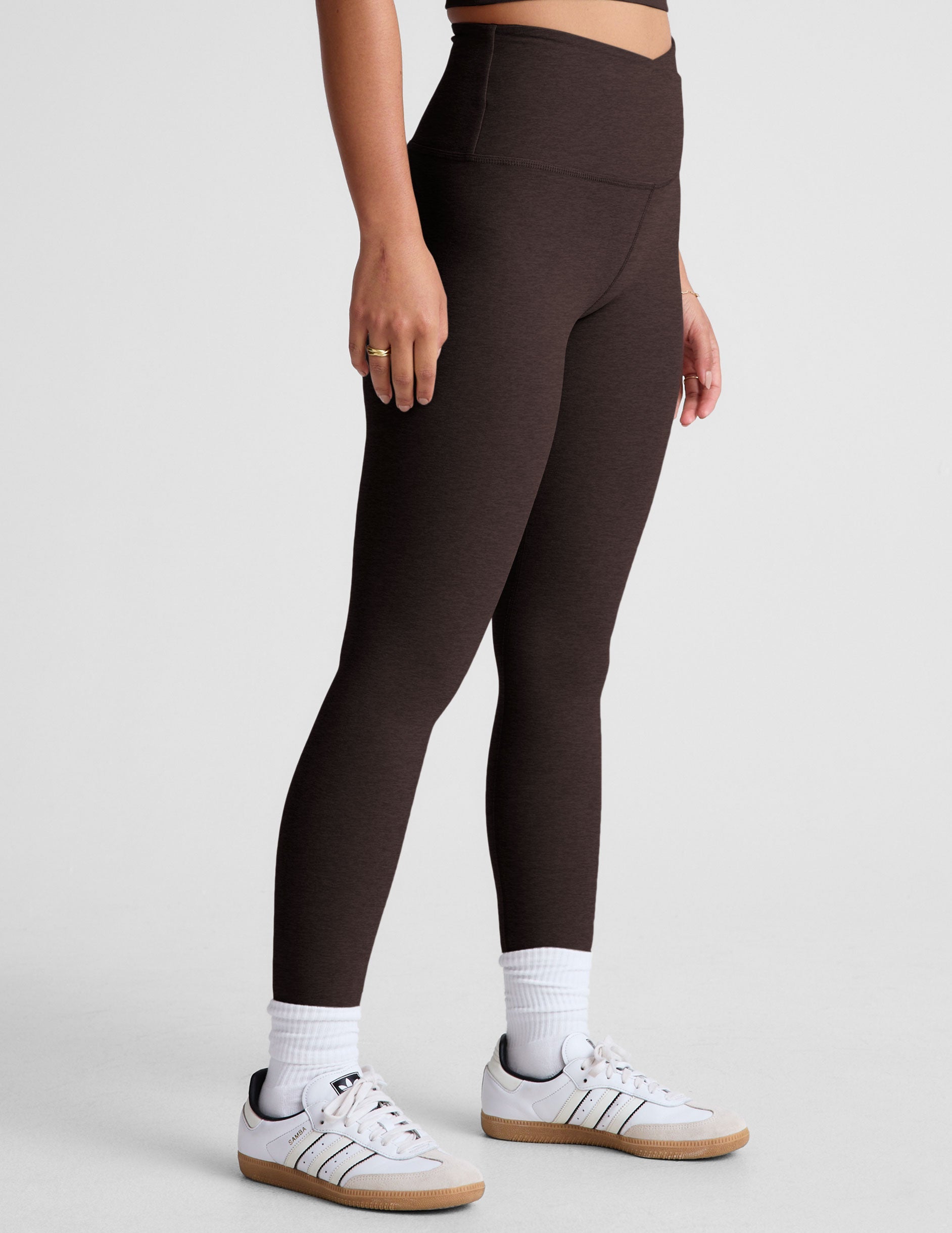 Soft Spacedye High-Waisted Midi Legging: Comfortable, Flattering Activewear for Women