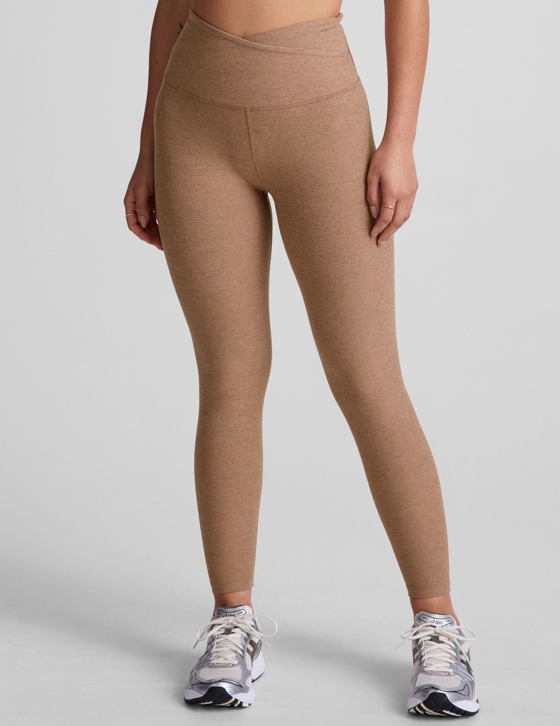 Ultra-Soft Spacedye High-Waisted Midi Leggings: Comfort, Style, and Flattering Fit