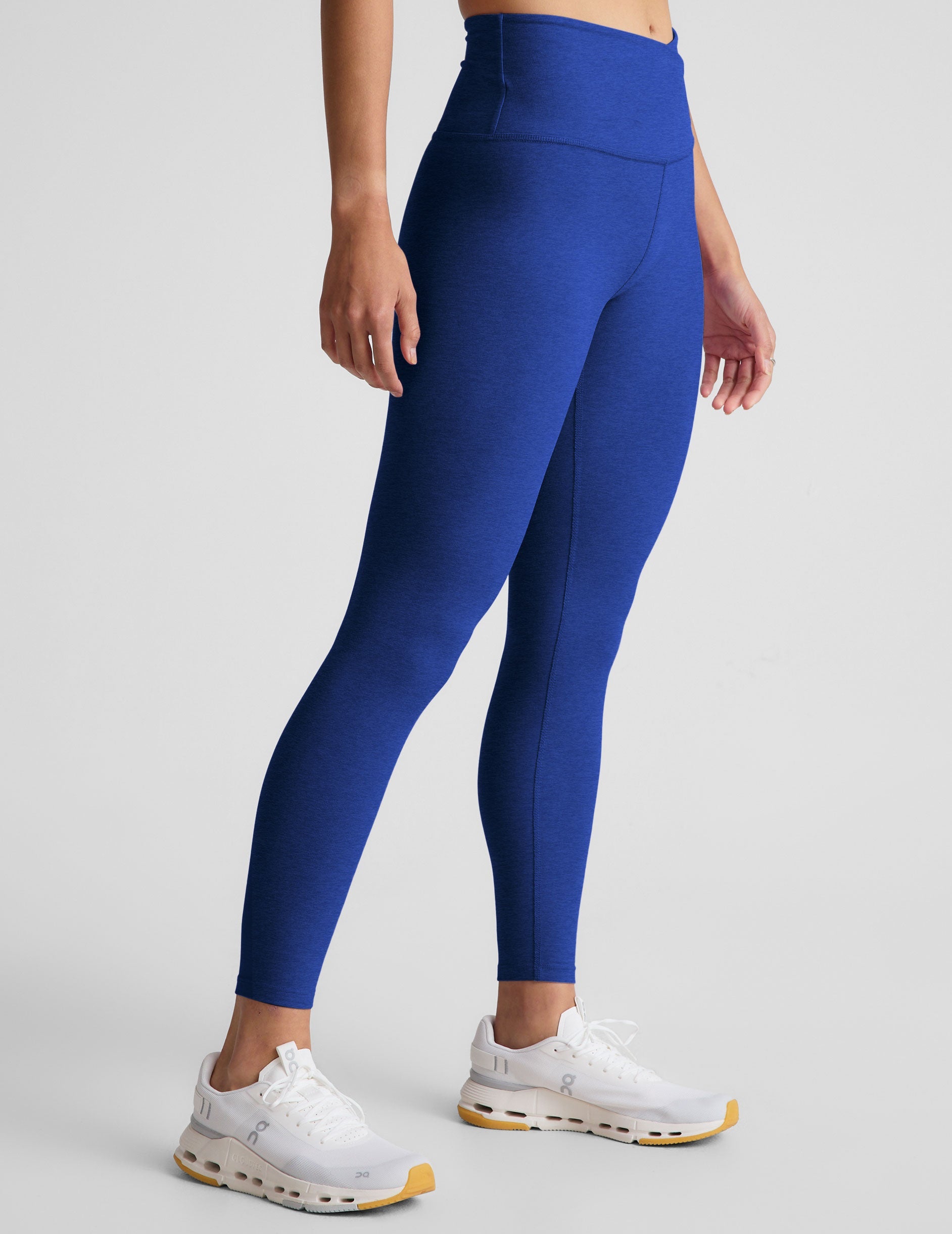 Spacedye High-Waisted Midi Legging: Soft, Flattering, Comfortable Yoga & Leisure Wear