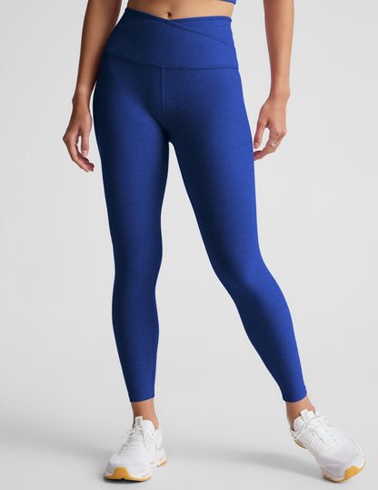 Spacedye High-Waisted Midi Legging: Soft, Flattering, Comfortable Yoga & Leisure Wear