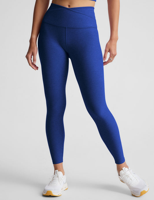 Spacedye High-Waisted Midi Legging: Soft, Flattering, Comfortable Yoga & Leisure Wear