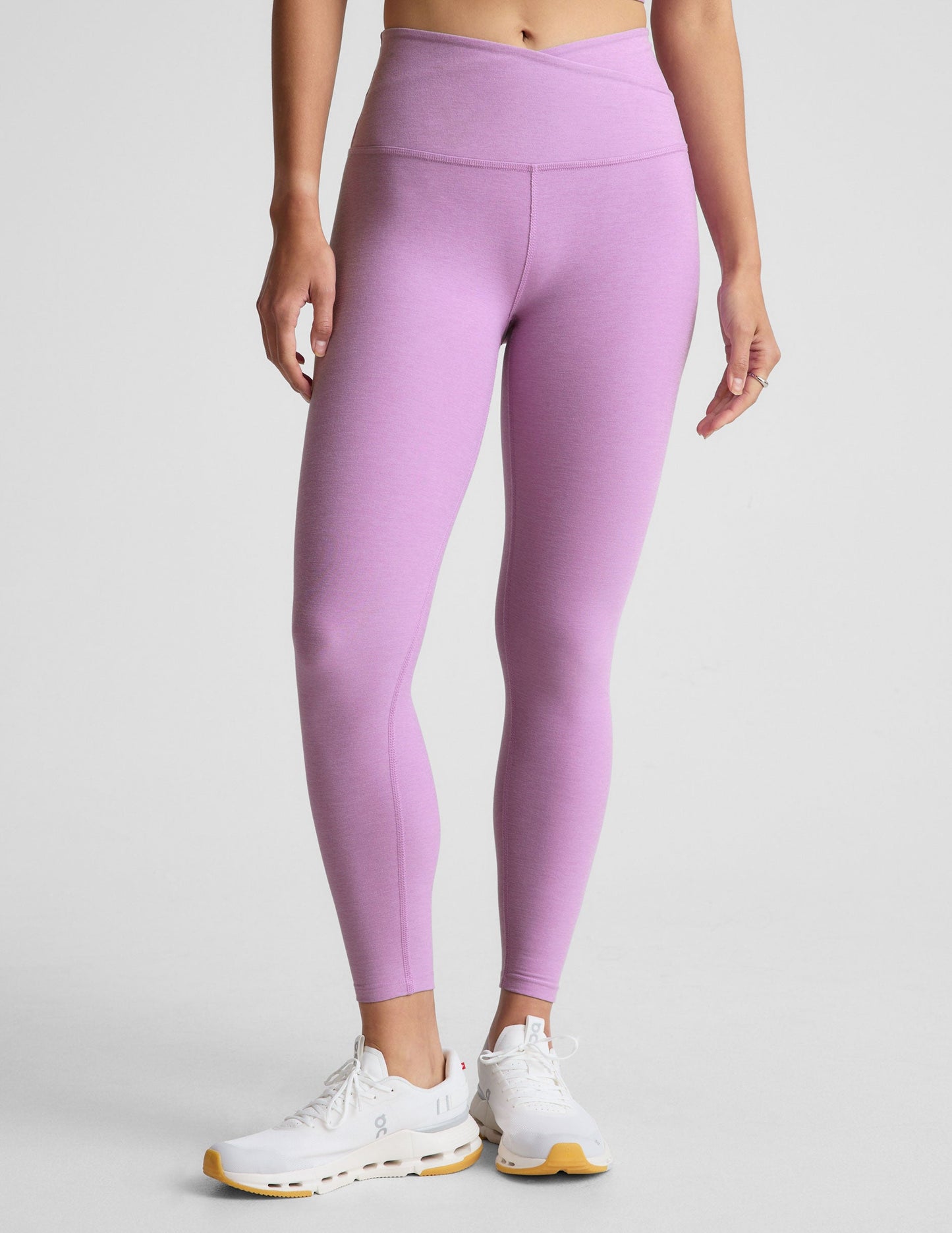 Soft Spacedye High-Waisted Midi Leggings for Women - Comfortable Yoga Activewear