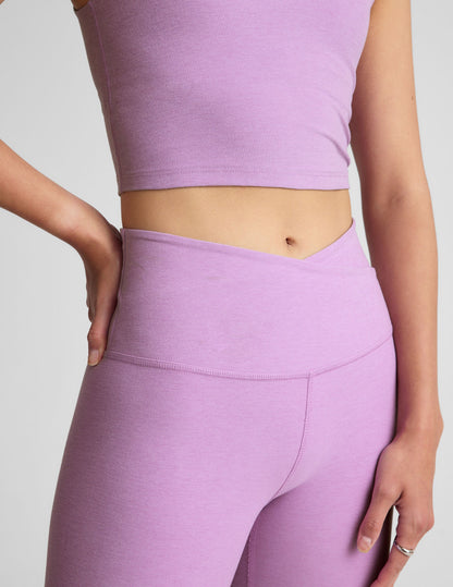 Soft Spacedye High-Waisted Midi Leggings for Women - Comfortable Yoga Activewear