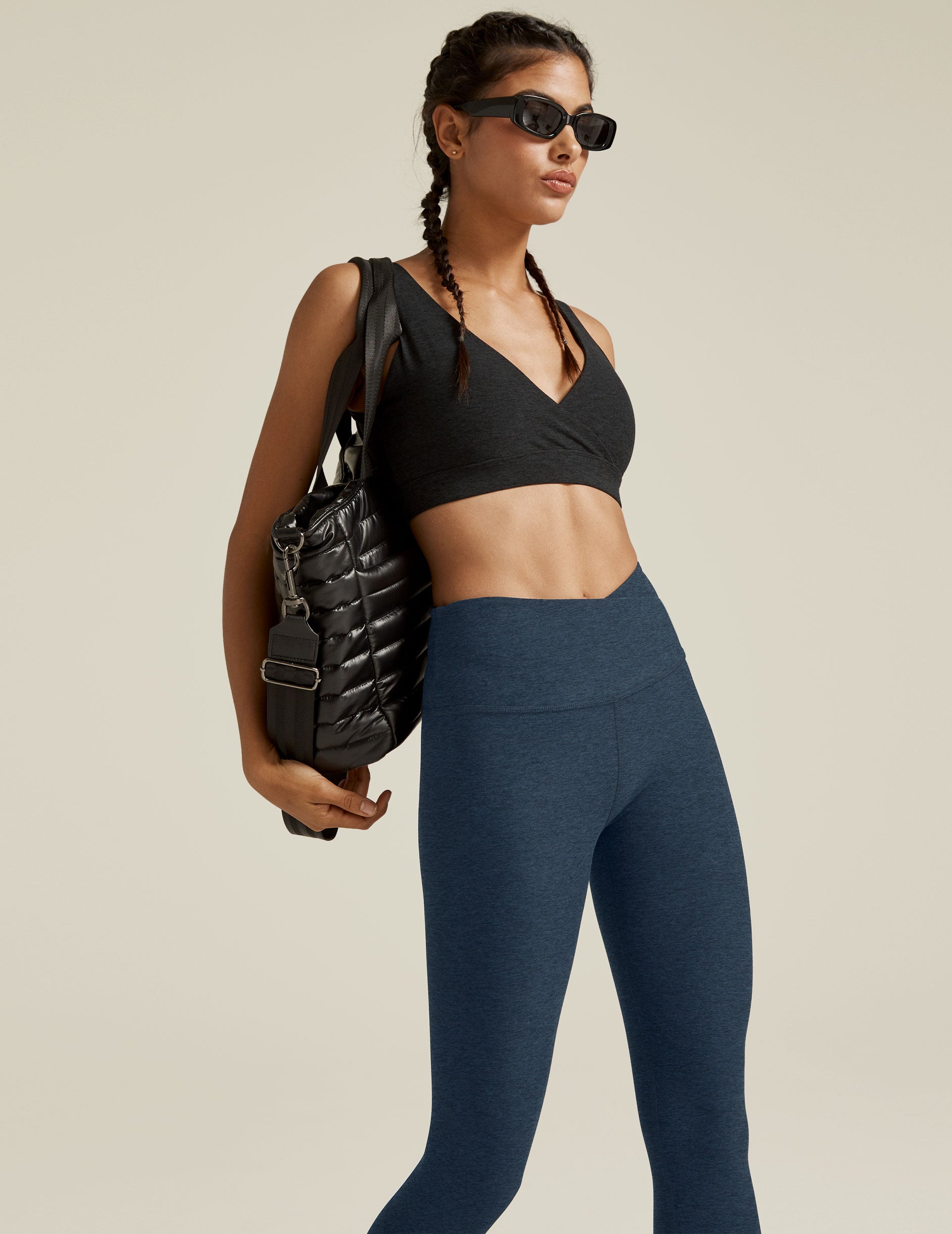Beyond Yoga Spacedye High-Waisted Midi Legging - Ultimate Comfort & Flattering Fit