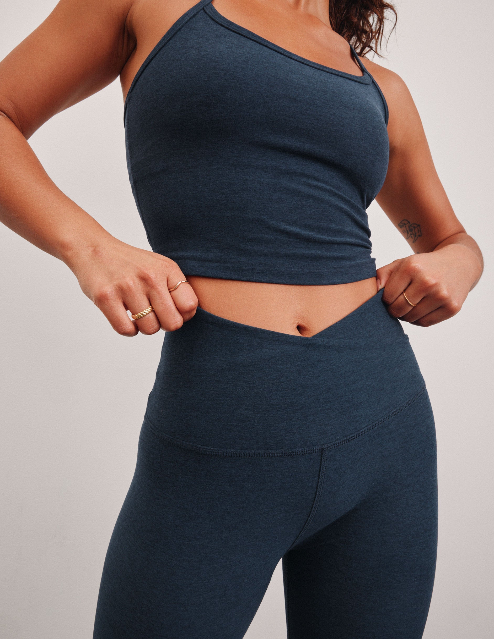 Beyond Yoga Spacedye High-Waisted Midi Legging - Ultimate Comfort & Flattering Fit