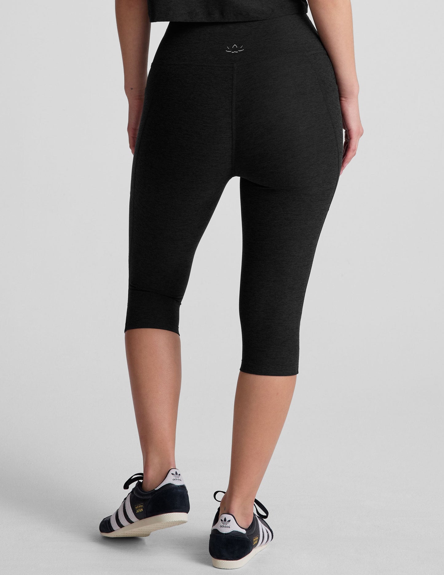 Beyond Yoga Spacedye High-Waisted Pocket Pedal Pusher Leggings - Moisture-Wicking UV Protection