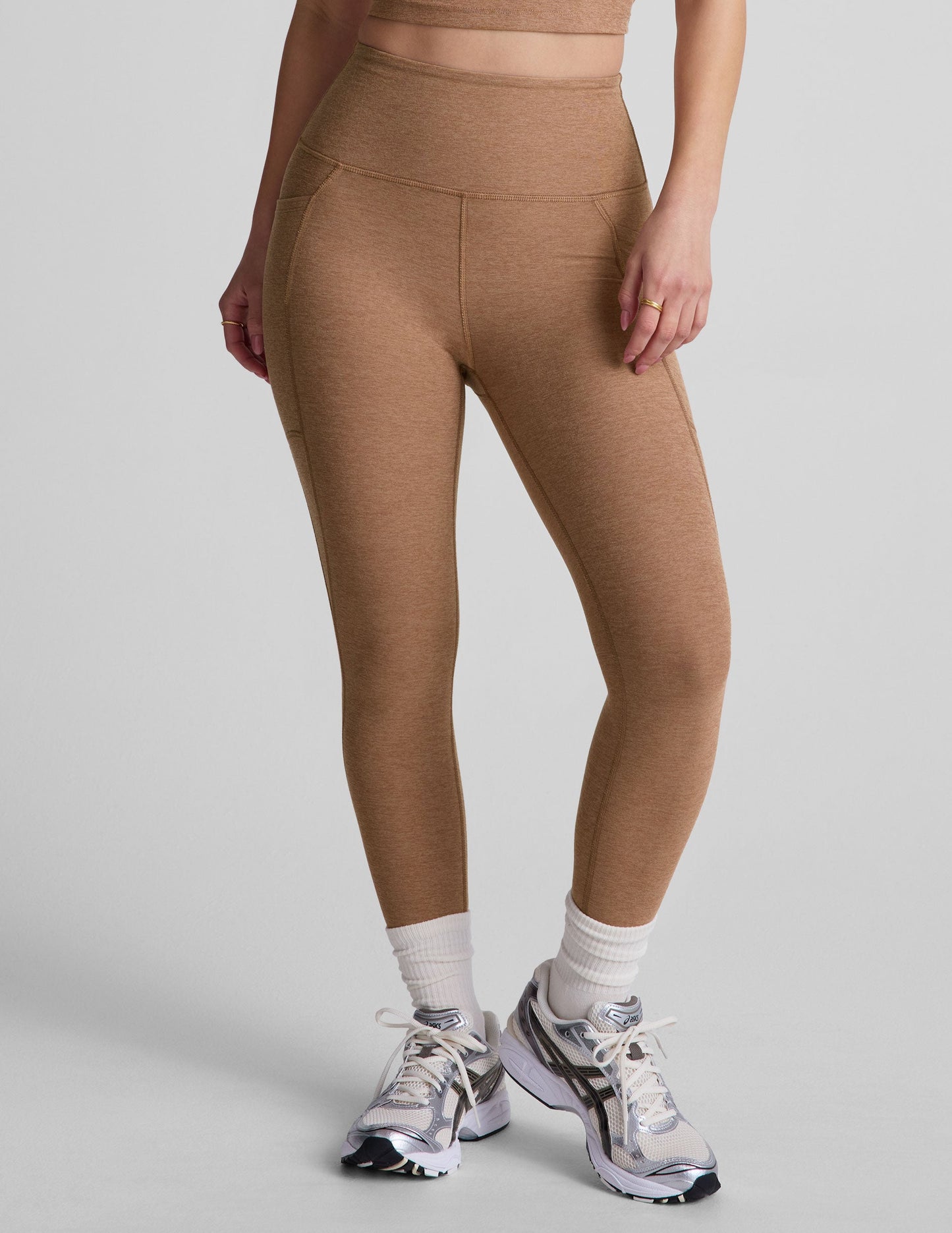 Beyond Yoga Spacedye High-Waisted Capri Leggings: Breathable, Pockets, Ultimate Comfort