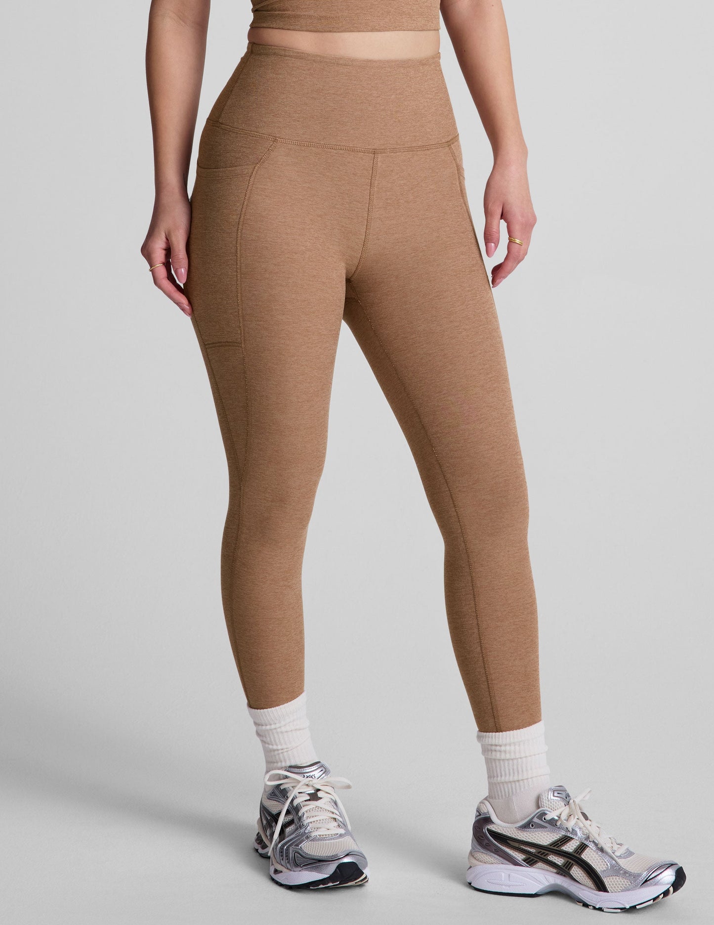 Beyond Yoga Spacedye High-Waisted Capri Leggings: Breathable, Pockets, Ultimate Comfort