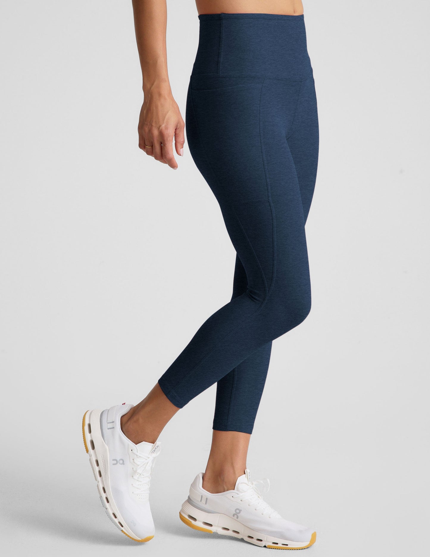 Beyond Yoga Spacedye High Waisted Capri Leggings with Convenient Pockets