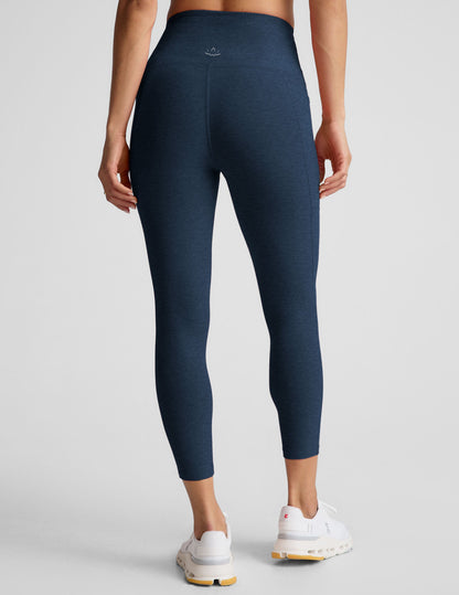 Beyond Yoga Spacedye High Waisted Capri Leggings with Convenient Pockets