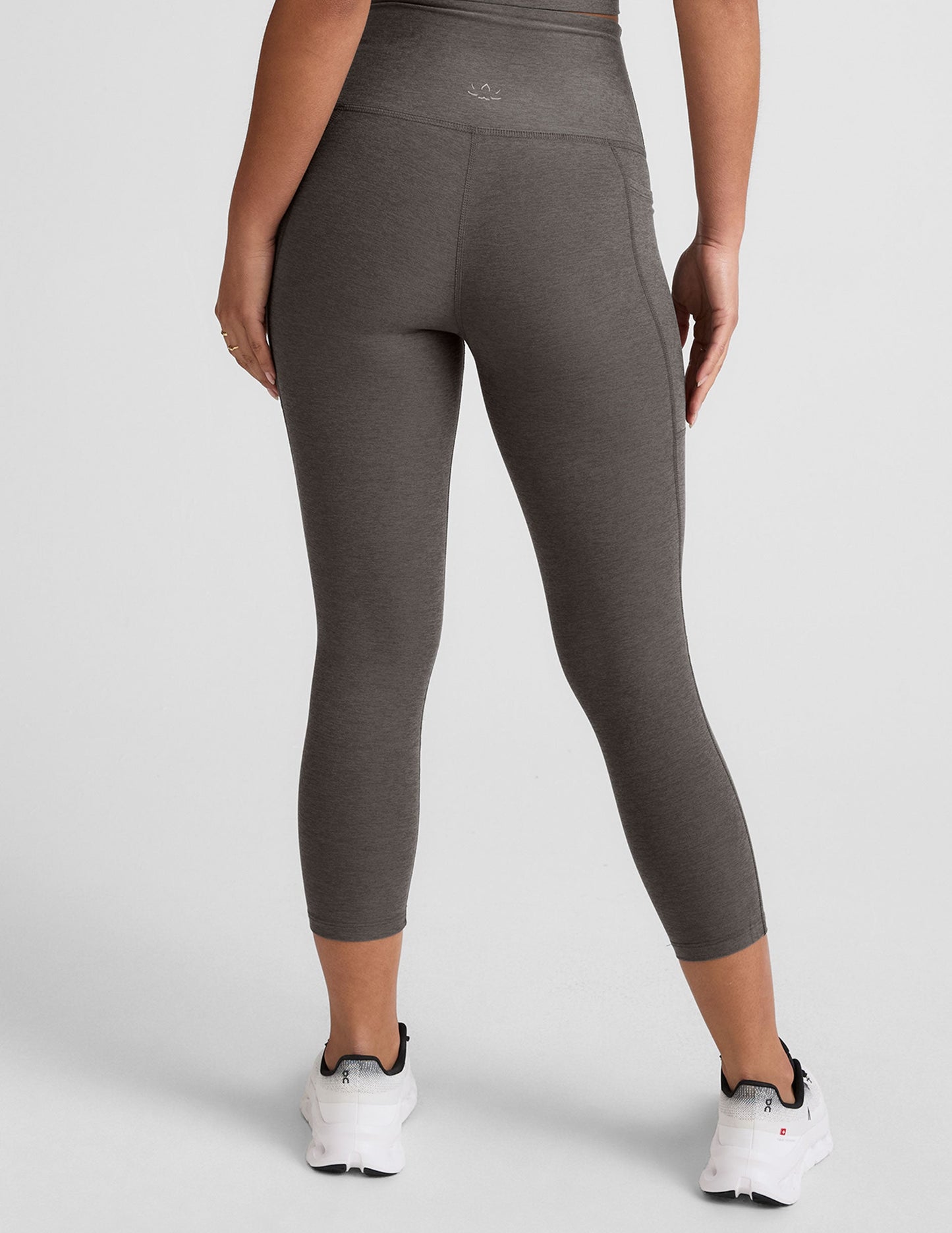Beyond Yoga Spacedye High-Waisted Capri Leggings with Pockets for Active Women