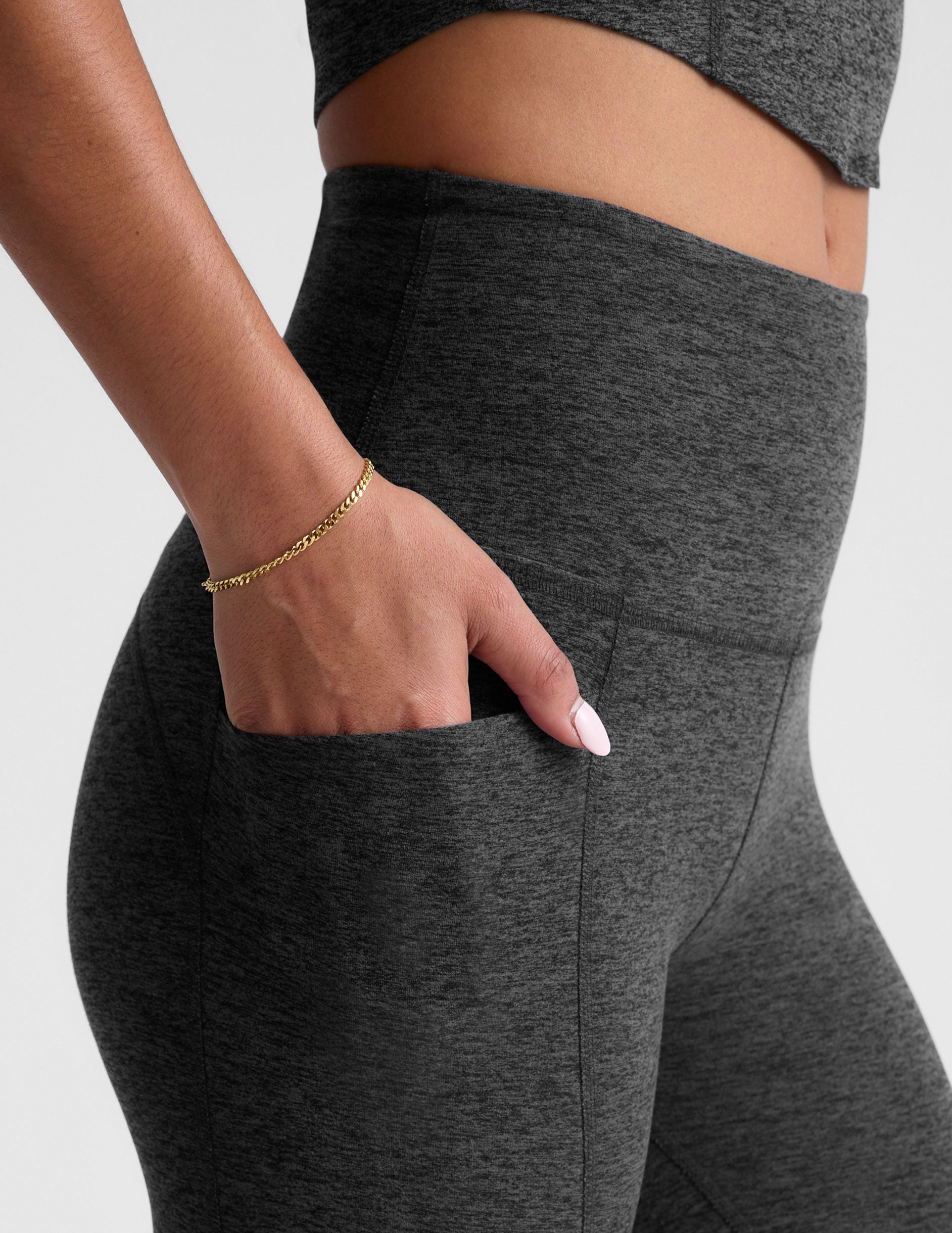 Beyond Yoga Spacedye High-Waisted Midi Leggings: Soft, Pocketed, Active, Yoga, Comfort