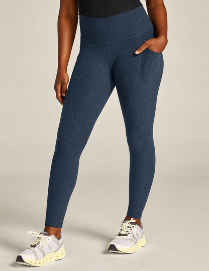 Beyond Yoga Spacedye Equipped Midi Legging: Soft, High-Waisted, Pocketed Athletic Wear