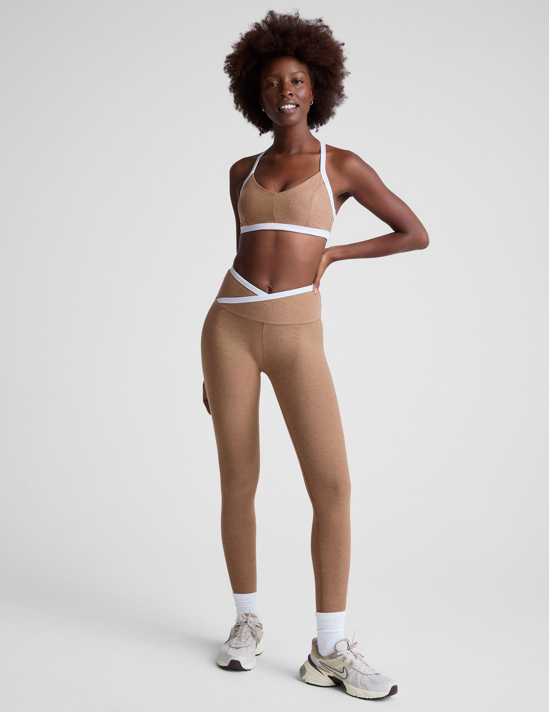 Spacedye Outlines High-Waisted Midi Legging: Ultra-Soft, Stylish Comfort for Active Living