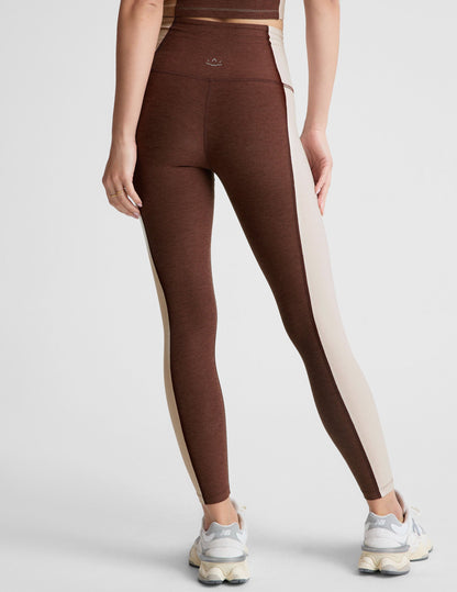High-Waisted Spacedye Colorblock Midi Leggings, Vitality Collection for Women