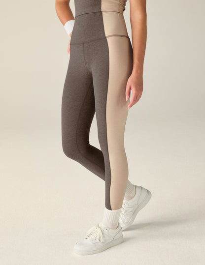 Spacedye Vitality High-Waisted Colorblock Midi Leggings for Women
