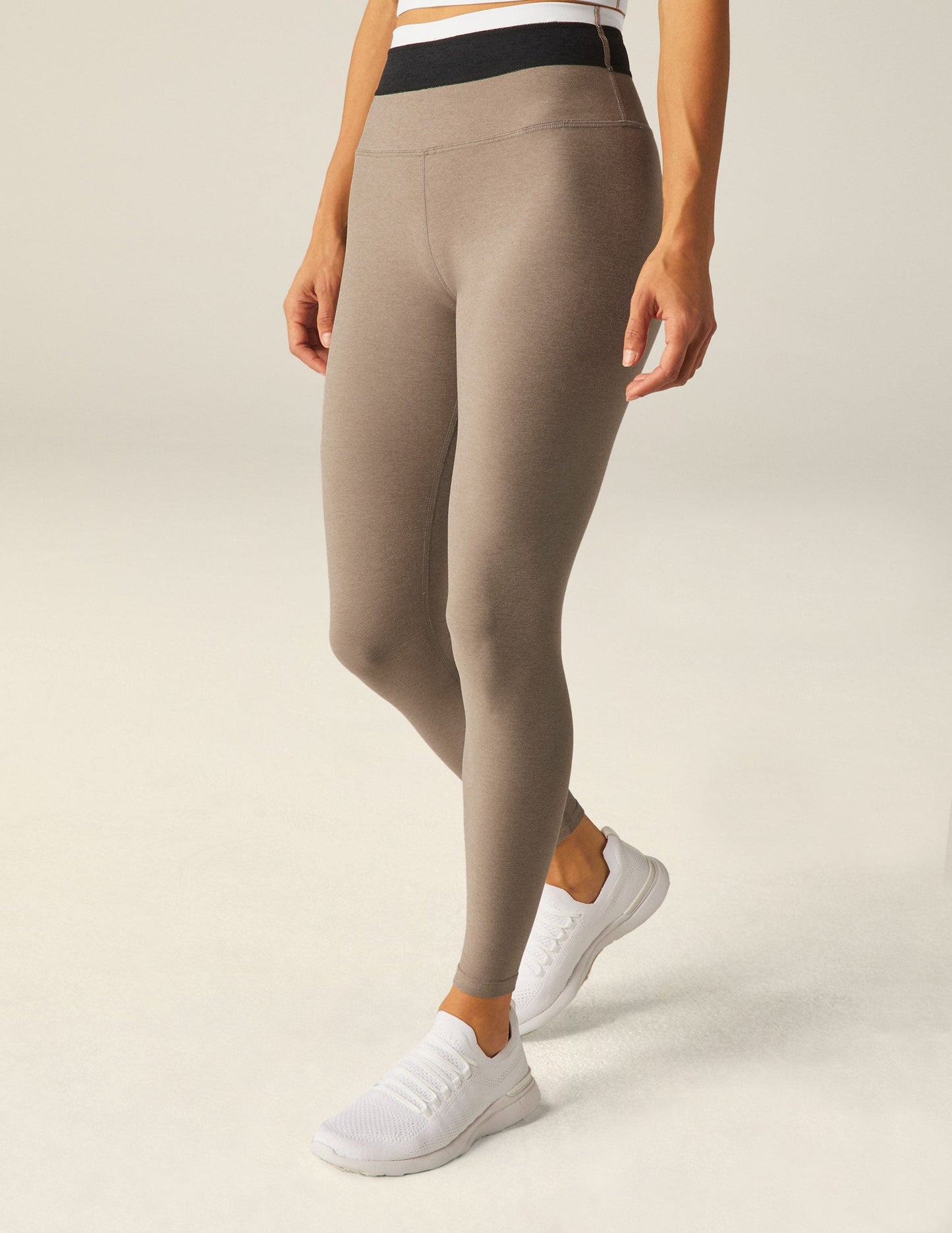 Soft Spacedye Horizon Colorblock Midi Legging, High-Waist, Supple Stretch Activewear for Women