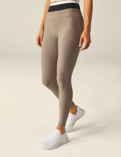 Soft Spacedye Horizon Colorblock Midi Legging, High-Waist, Supple Stretch Activewear for Women