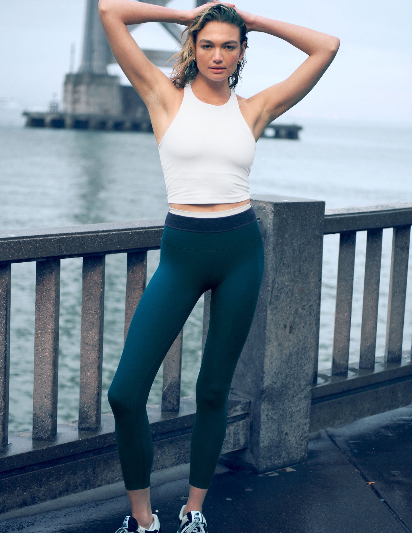 Beyond Yoga Spacedye Horizon Colorblock Midi Leggings – Soft, High Waist Fit