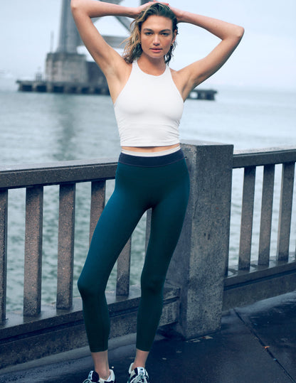 Beyond Yoga Spacedye Horizon Colorblock Midi Leggings – Soft, High Waist Fit