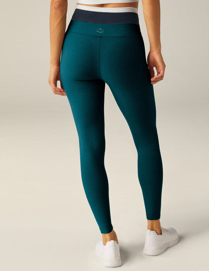 Beyond Yoga Spacedye Horizon Colorblock Midi Leggings – Soft, High Waist Fit