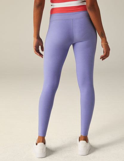 Spacedye Horizon Colorblock Midi Legging: High-Waist Performance Activewear for Women