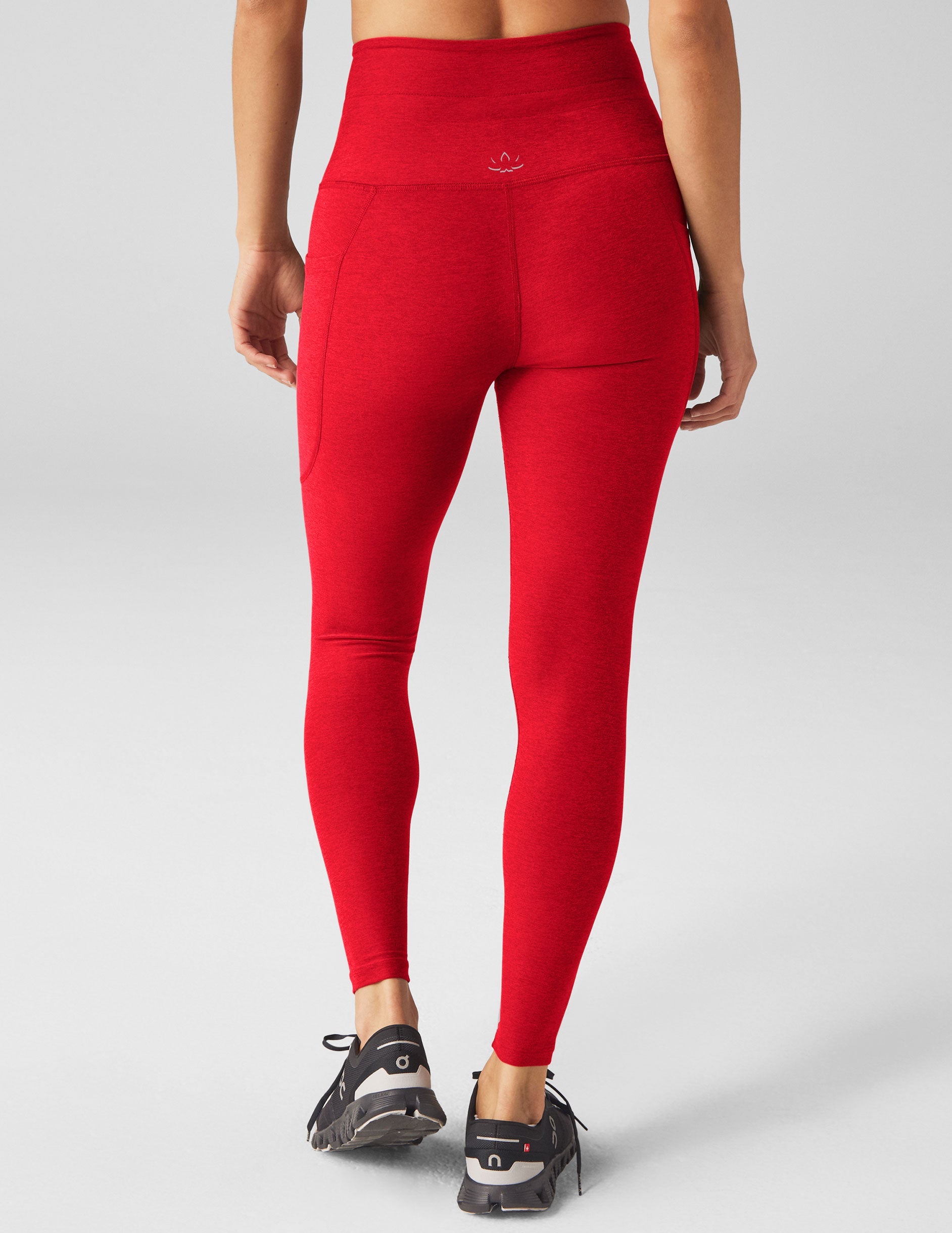 Spacedye Go Pocket High-Waist Midi Leggings with Drawstring & Phone Pockets
