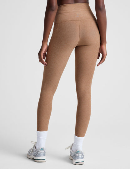 Spacedye Go Pocket Midi Leggings: High-Waisted, Drawstring, Handy Pockets, Ultimate Comfort