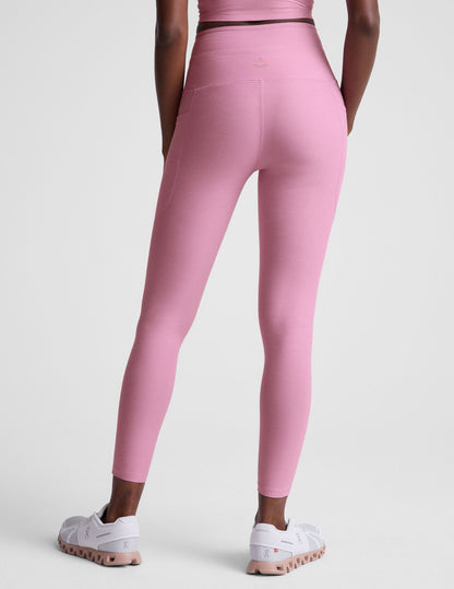 Spacedye Go Pocket Midi Legging: High-Waisted, Drawstring, Side Pockets, Ultra-Comfort
