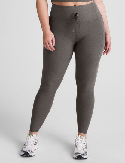 Beyond Yoga Spacedye Go Pocket Midi Legging: High-Waist, Drawstring, Side Pockets