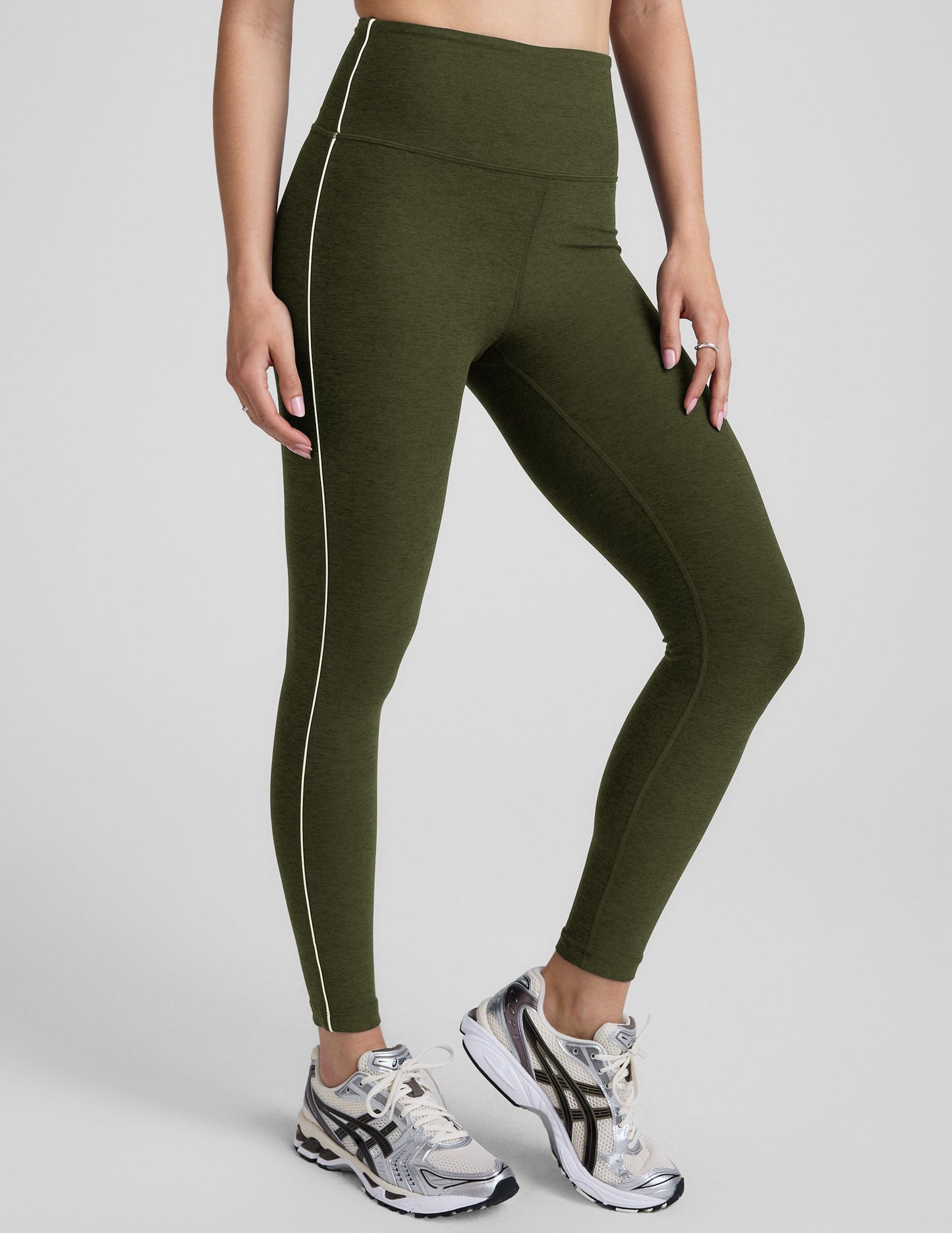 Beyond Yoga Spacedye High-Waisted Midi Legging: Soft Comfort, Flattering Activewear