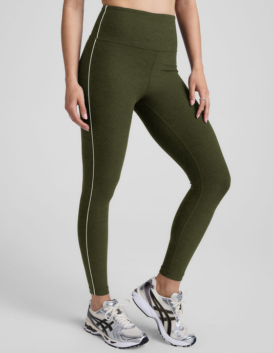 Beyond Yoga Spacedye High-Waisted Midi Legging: Soft Comfort, Flattering Activewear