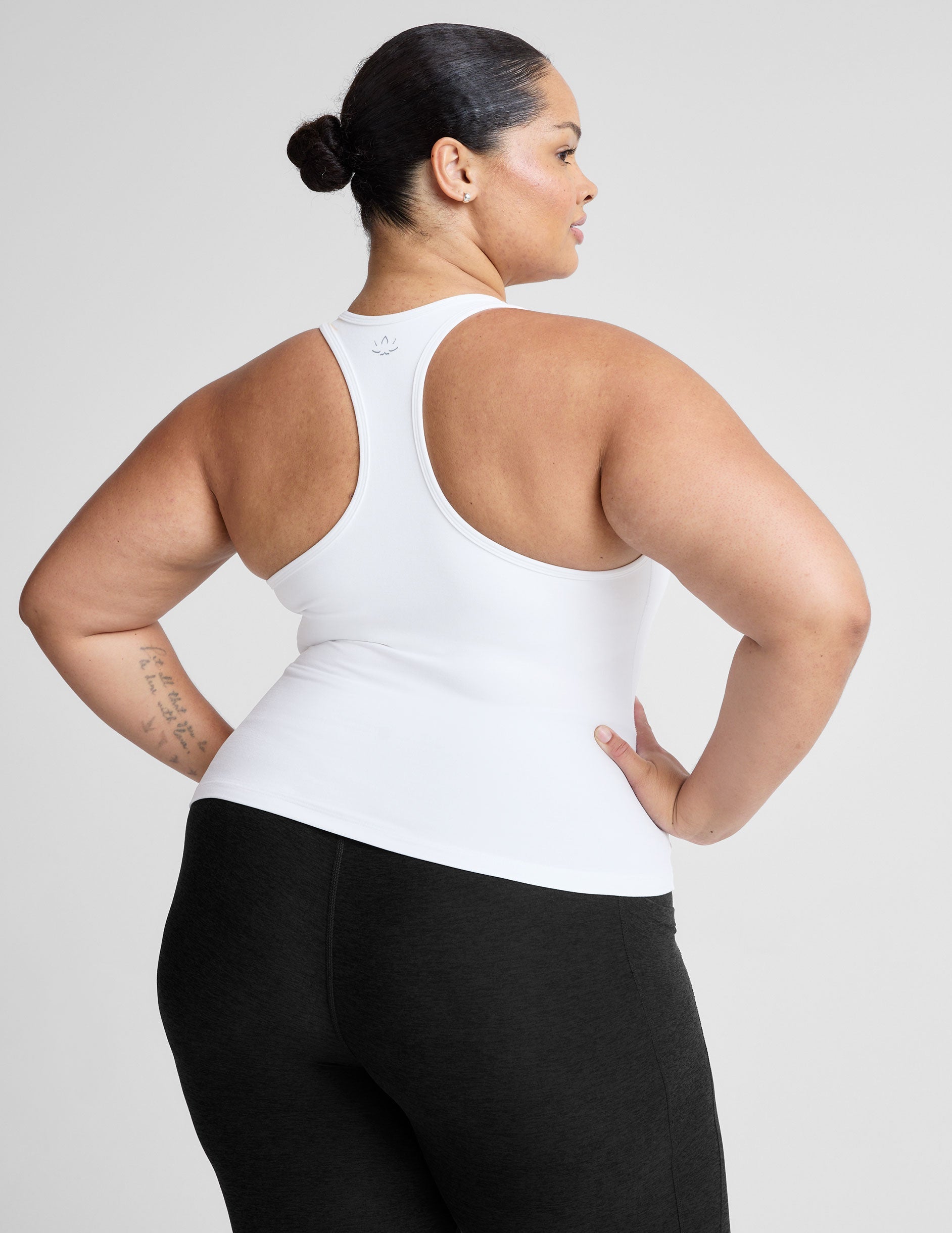 Spacedye Buttery Soft Racerback Tank Top with Built-in Shelf Bra