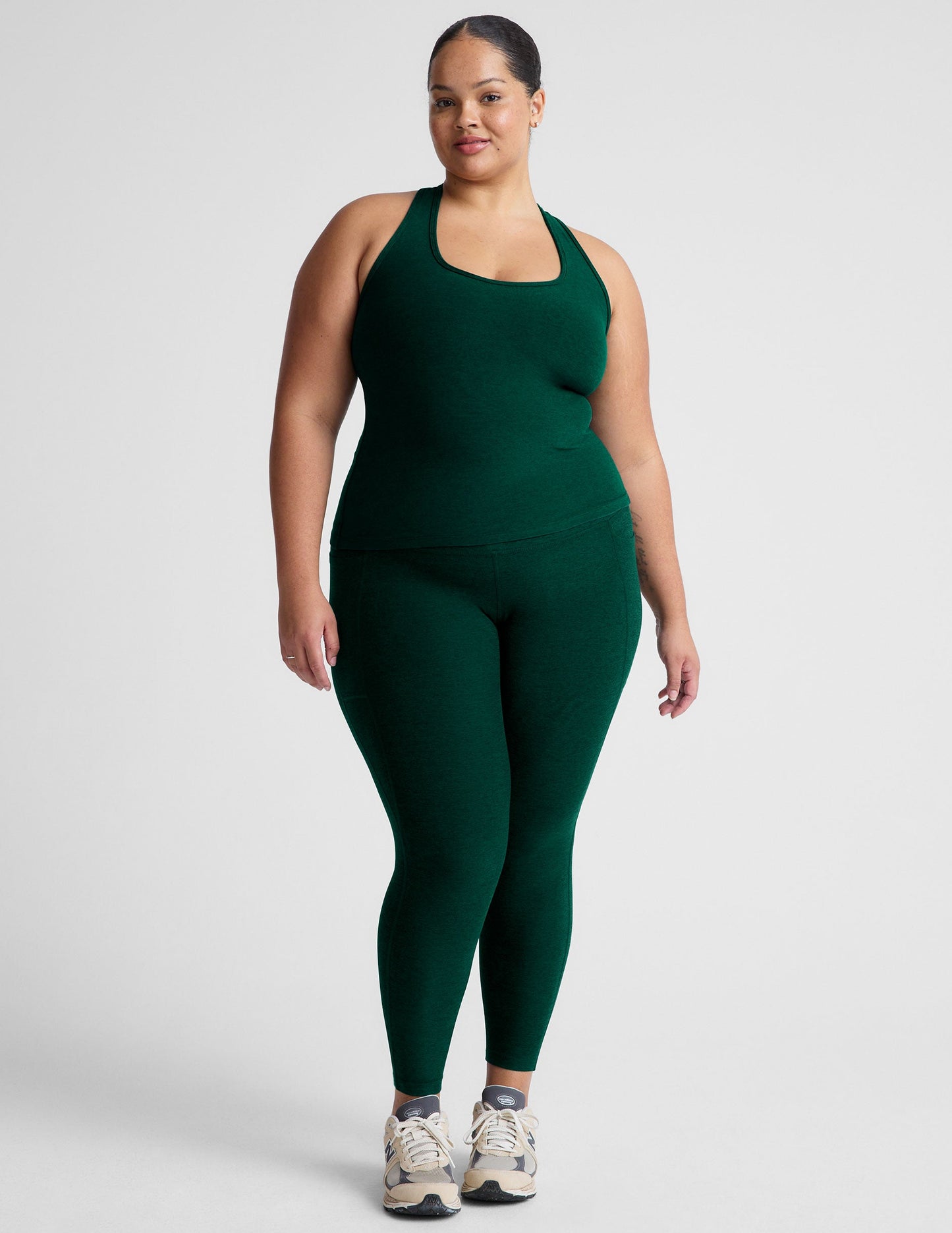 Buttery-Soft Spacedye Racerback Tank Top for Ultimate Comfort and Support