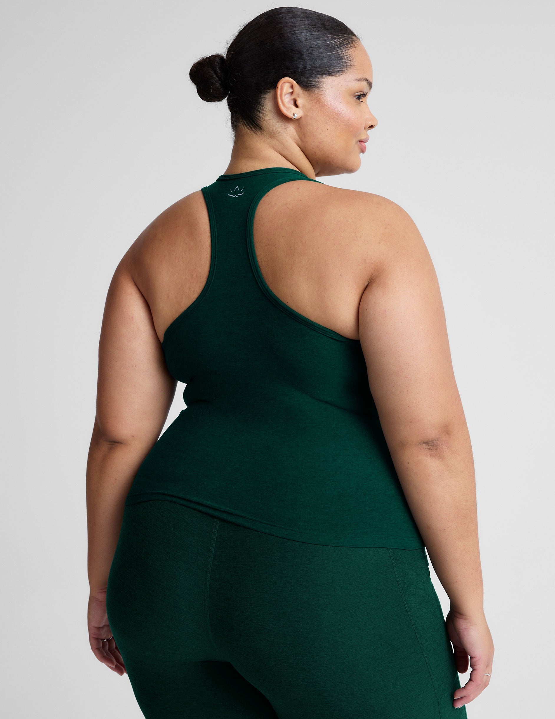 Buttery-Soft Spacedye Racerback Tank Top for Ultimate Comfort and Support