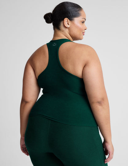 Buttery-Soft Spacedye Racerback Tank Top for Ultimate Comfort and Support