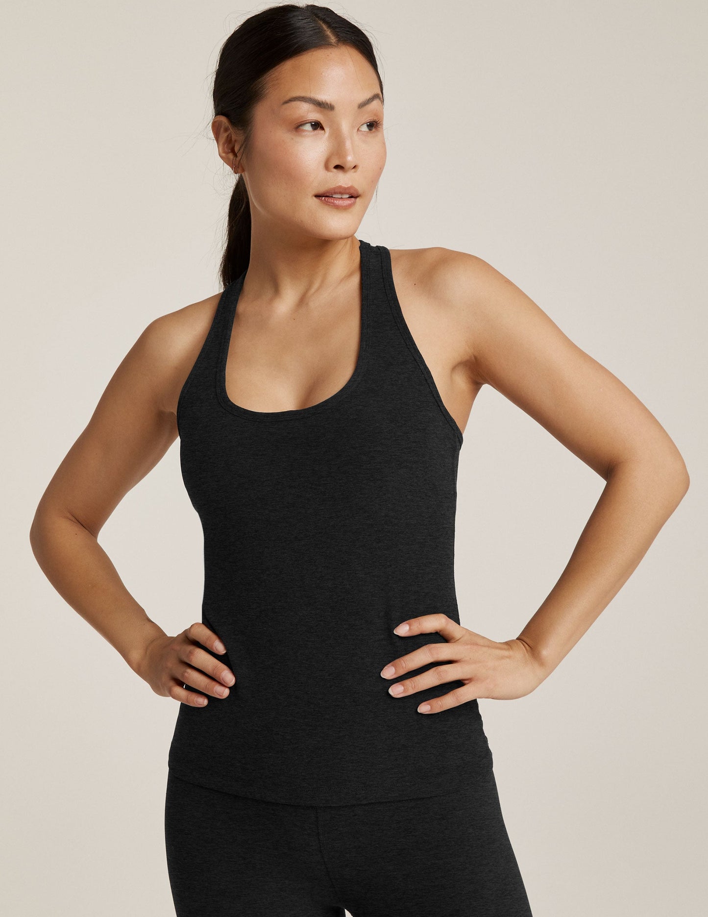 Beyond Yoga Spacedye Racerback Tank - Buttery Soft Active Top with Built-in Bra