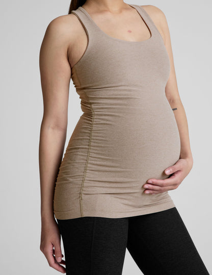 Beyond Yoga Spacedye Maternity Tank: Built-in Bra, Racerback, Ultimate Comfort & Support