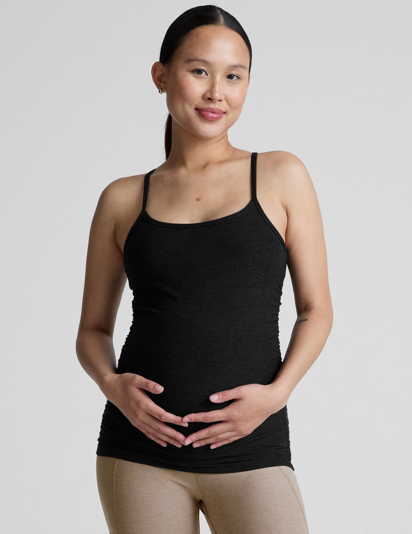 Beyond Yoga Spacedye Maternity Racerback Tank: Ultimate Comfort, Support, UPF 50+