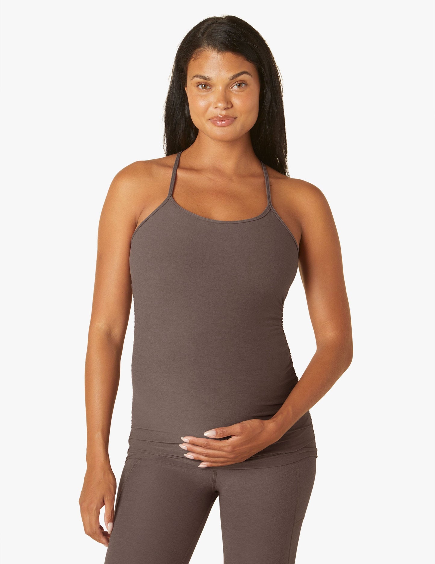 Beyond Yoga Spacedye Maternity Tank: Cool, Slim, Racerback, UPF 50+ Comfort