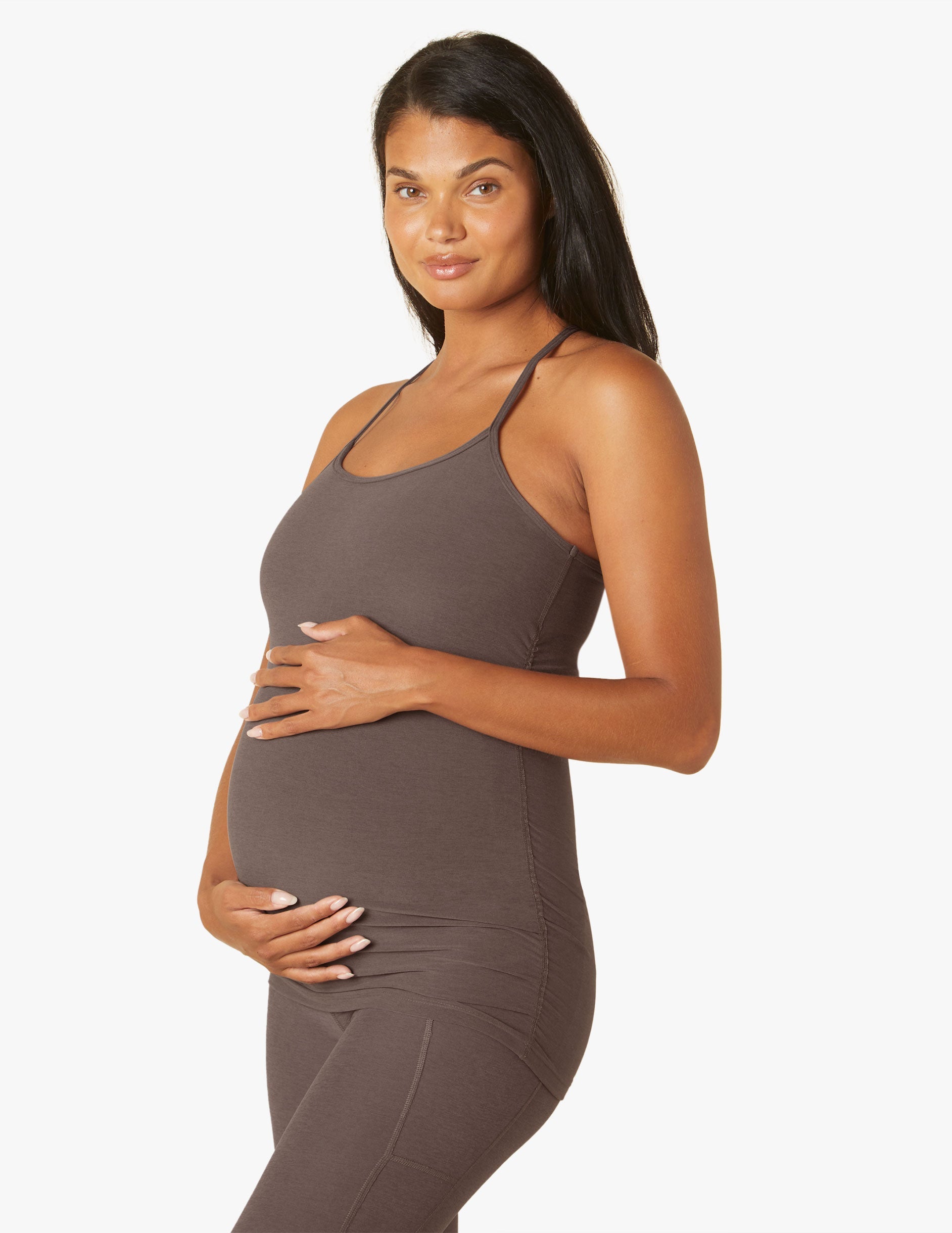 Beyond Yoga Spacedye Maternity Tank: Cool, Slim, Racerback, UPF 50+ Comfort