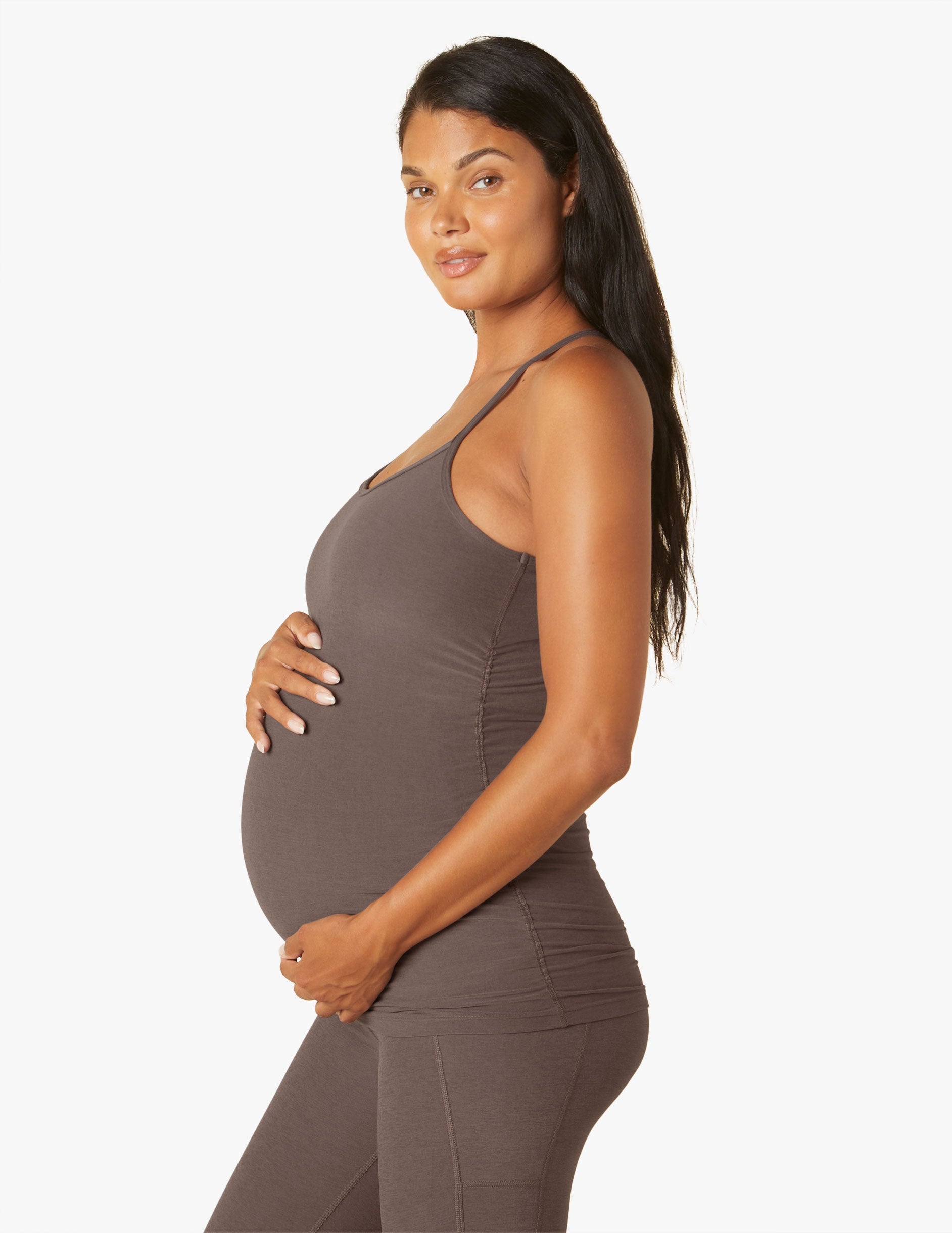 Beyond Yoga Spacedye Maternity Tank: Cool, Slim, Racerback, UPF 50+ Comfort
