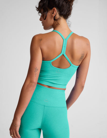 Beyond Yoga Spacedye Slim Racerback Cropped Yoga Tank: Ultimate Comfort, UPF 50+ Protection