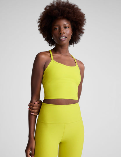 Beyond Yoga Spacedye Slim Racerback Cropped Tank: Activewear Comfort & Style