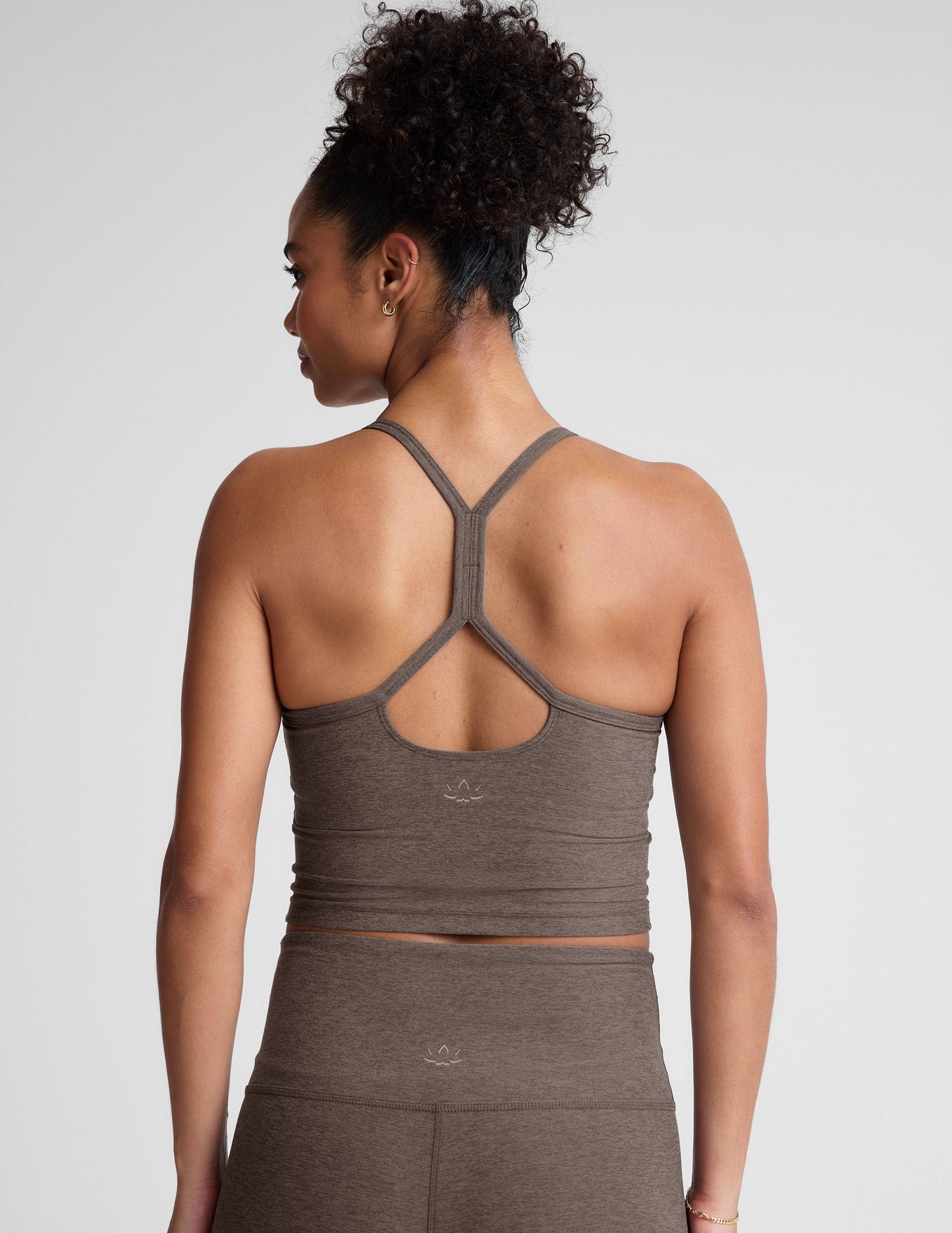 Beyond Yoga Spacedye Slim Racerback Cropped Tank: Ultimate Comfort, Built-In Bra