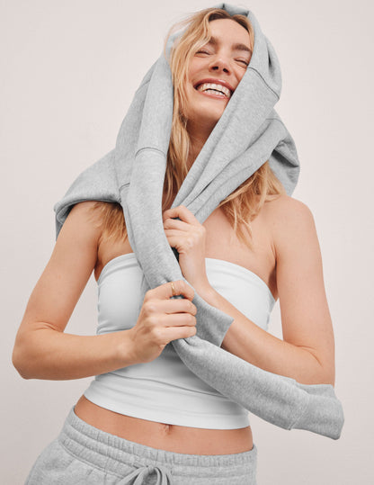 Luxurious Soft Fleece Women's Sweat Shorts with Pockets and Drawstring Waist