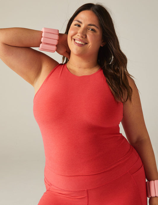 Beyond Yoga Spacedye Cropped Tank: Ultimate Flattering Fit, Built-in Bra Support