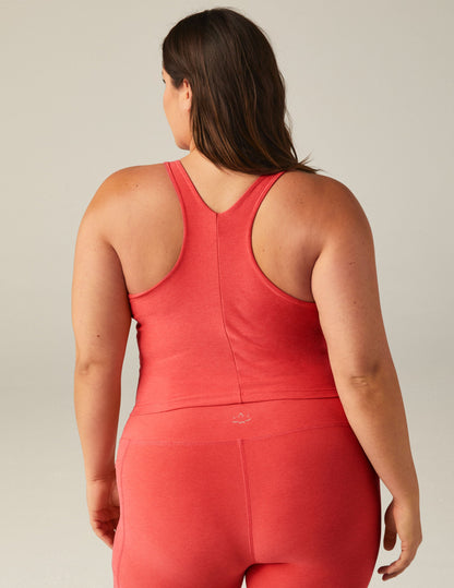 Beyond Yoga Spacedye Cropped Tank: Ultimate Flattering Fit, Built-in Bra Support