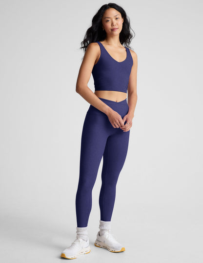 Beyond Yoga Spacedye V-Neck Cropped Tank with Built-in Bra