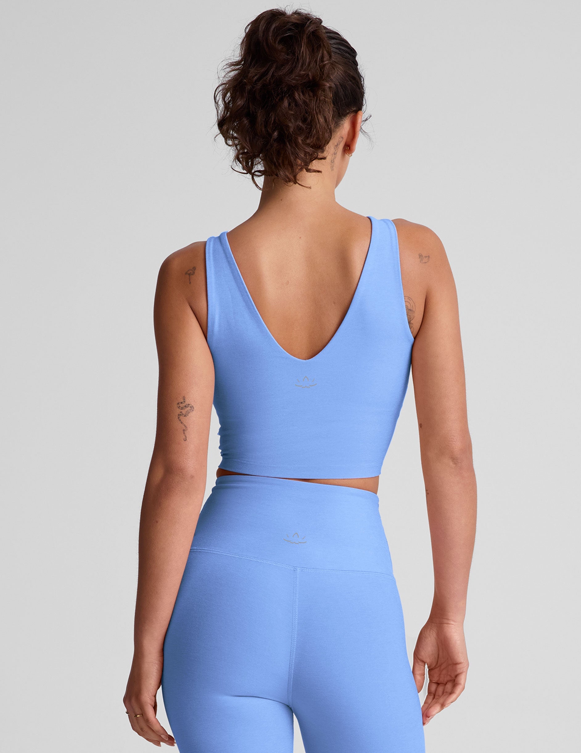 Beyond Yoga Women's Spacedye V-Neck Cropped Tank Top Activewear